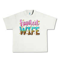 Pistachio spoiled wife Urban Heavy Tee - NancyCooperArtShop