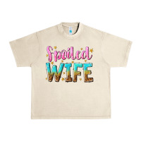 Sandshell spoiled wife Urban Heavy Tee - NancyCooperArtShop