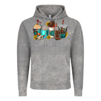 Cloud Rock western coffee cups Vintage Hoodie - NancyCooperArtShop