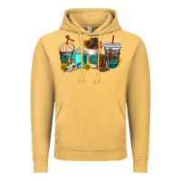 Vintage Mustard western coffee cups Vintage Hoodie - NancyCooperArtShop