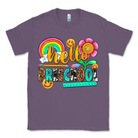 Lavender hello preschool Classic Tee - NancyCooperArtShop