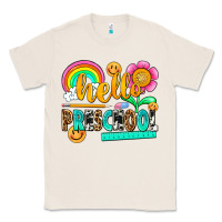 Natural hello preschool Classic Tee - NancyCooperArtShop