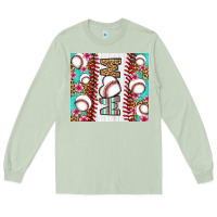 Matcha baseball mom Long Sleeve Tee - LillyAllenDesigns