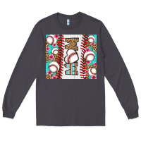 Smoke baseball mom Long Sleeve Tee - LillyAllenDesigns