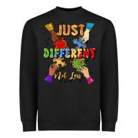 Black just different not less Heavyweight Sweatshirt - Artiststas