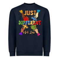 Navy just different not less Heavyweight Sweatshirt - Artiststas