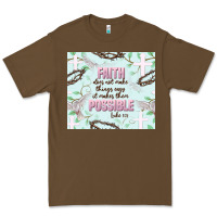Cacao faith does not make things easy Premium Tee - JahusDesignShop