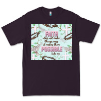 Plum faith does not make things easy Premium Tee - JahusDesignShop