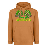 Meerkat Shake Your Shamrocks St. Patrick's Day Heavyweight Hoodie - CowGirlArtShop
