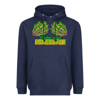 Navy Shake Your Shamrocks St. Patrick's Day Heavyweight Hoodie - CowGirlArtShop