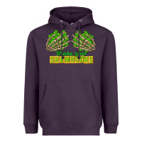 Plum Shake Your Shamrocks St. Patrick's Day Heavyweight Hoodie - CowGirlArtShop