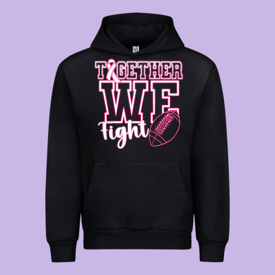 Together We Fight Urban Hoodie Designed By Cowhidedigitalart