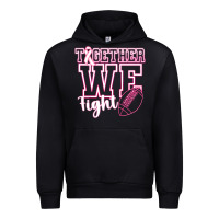 Black Together WE Fight Urban Hoodie - CowhideDigitalArt