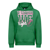 Emerald Together WE Fight Urban Hoodie - CowhideDigitalArt