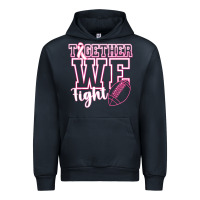 Navy Together WE Fight Urban Hoodie - CowhideDigitalArt