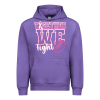 Tulip Together WE Fight Urban Hoodie - CowhideDigitalArt
