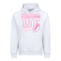 White Together WE Fight Urban Hoodie - CowhideDigitalArt