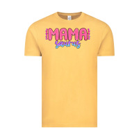 Vintage Mustard mama saurus Vintage Tee - MaliasSmallBusiness