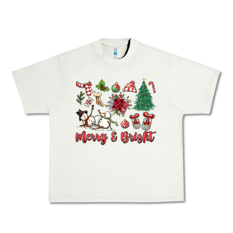 Merry Bright Urban Heavy Tee by MaliasSmallBusiness | Teevron