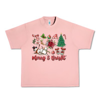 Salmon merry bright Urban Heavy Tee - MaliasSmallBusiness