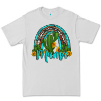 Dove Grey western cactus and sunflower mama rainbow Premium Tee - Artiststas