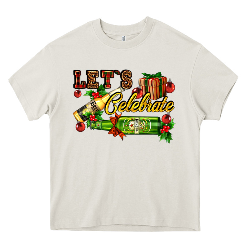 Let`s Celebrate With Beer Bottles Heavy Core Tee by AdoDesignShop | Teevron