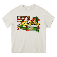 Cream let`s celebrate with beer bottles Heavy Core Tee - AdoDesignShop
