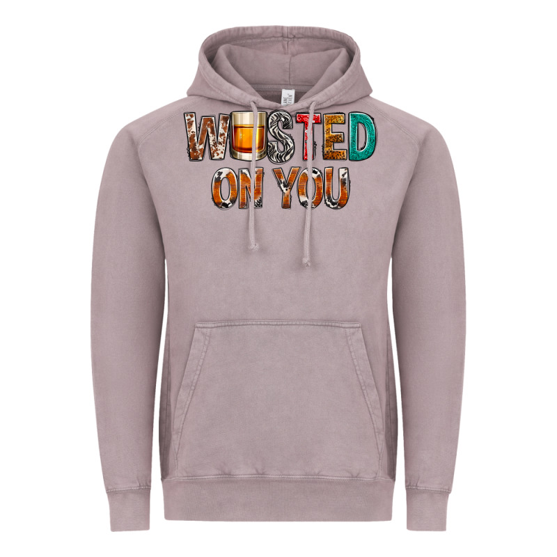 Wasted On You Vintage Hoodie by NancyCooperArtShop | Teevron
