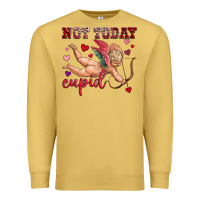 Antique Gold not today cupid Premium Sweatshirt - OliviaCreatesArt