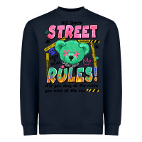 Navy street rules Heavyweight Sweatshirt - Artiststas
