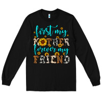 Black name mother and friend tribute design Long Sleeve Tee - LillyAllenDesigns