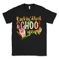 Black rockin that school year Classic Tee - NancyCooperArtShop