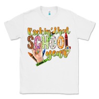 White rockin that school year Classic Tee - NancyCooperArtShop