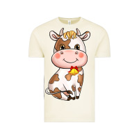 Vintage Arctic cartoon cow Vintage Tee - NancyCooperArtShop