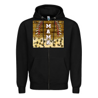 Black mama baseball sippy cup Zipper Hoodie - TumblerDesignByShophia