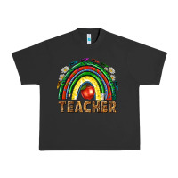 Pigment Black rainbow teacher Urban Heavy Tee - NancyCooperArtShop