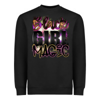 Black black girl magic Heavyweight Sweatshirt - Artiststas