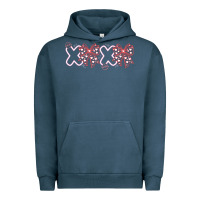 Pigment Midnight Navy You Are Lovey Urban Hoodie - CowhideDigitalArt