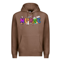 Chestnut Easter nurse Easter Day Premium Hoodie - HowdyJamesFarm