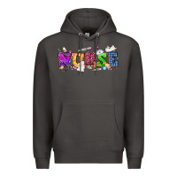 Smoke Easter nurse Easter Day Premium Hoodie - HowdyJamesFarm