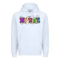 White Easter nurse Easter Day Premium Hoodie - HowdyJamesFarm