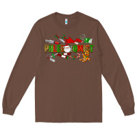 Chestnut christmas phlebotomist Long Sleeve Tee - LillyAllenDesigns