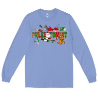 Colony Blue christmas phlebotomist Long Sleeve Tee - LillyAllenDesigns