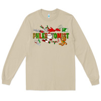 Mushroom christmas phlebotomist Long Sleeve Tee - LillyAllenDesigns