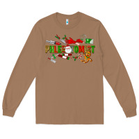 Toasted Coconut christmas phlebotomist Long Sleeve Tee - LillyAllenDesigns