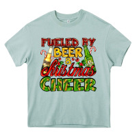 Arona fueled by beer and christmas cheer with beer bottles Heavy Core Tee - AdoDesignShop