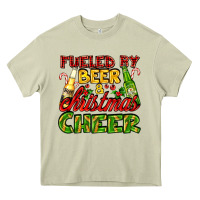 Mossy fueled by beer and christmas cheer with beer bottles Heavy Core Tee - AdoDesignShop