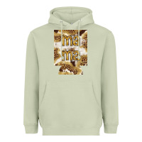 Matcha Mama with leopard and cowhide regular can cooler Heavyweight Hoodie - HowdyJamesFarm