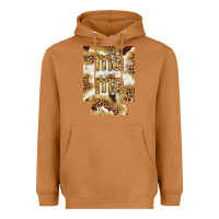 Meerkat Mama with leopard and cowhide regular can cooler Heavyweight Hoodie - HowdyJamesFarm