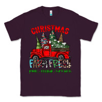 Plum christmas tree farm truck Classic Tee - CowhideDigitalArt